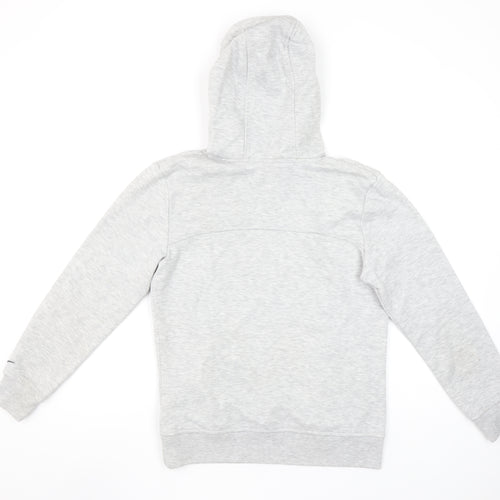 LA Gear Womens Grey Pullover Hoodie Size 6 Classic Fit