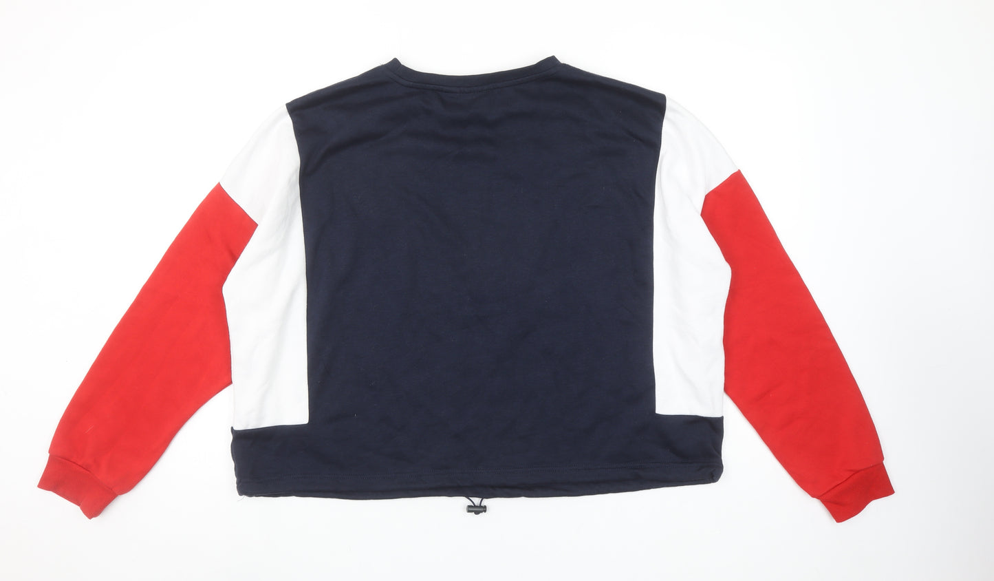Primark Friends Navy Red Colourblock Women's XL Pullover Sweatshirt