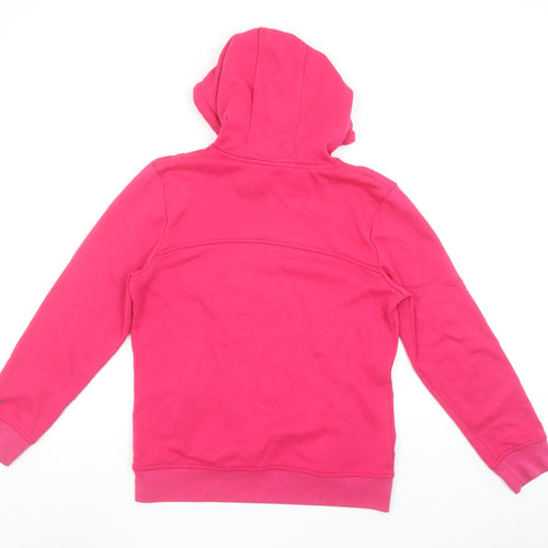 LA Gear Women’s Pink Pullover Hoodie Size 8 Polyester Cotton