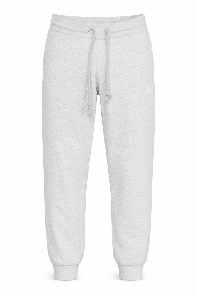 Front view of Jack & Jones men’s grey joggers xs regular fit cotton blend