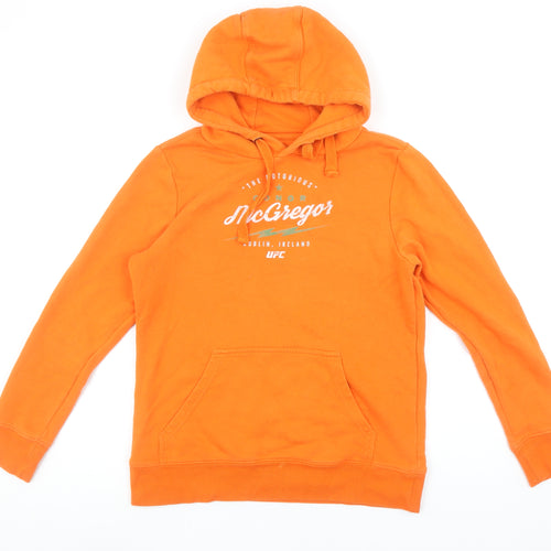 Fanatics Men's Orange McGregor UFC Pullover Hoodie Size S