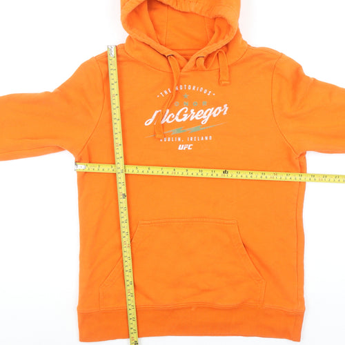 Fanatics Men's Orange McGregor UFC Pullover Hoodie Size S