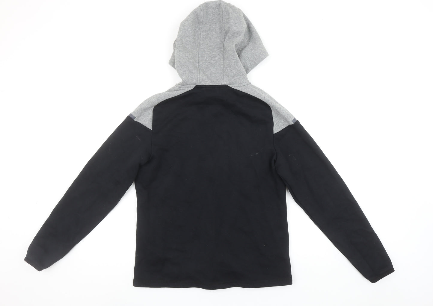 Puma Men's Black Small Full Zip Sports Hoodie Fleece