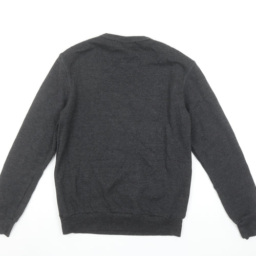 Primark Coca-Cola Christmas Sweatshirt Women XS Grey Pullover