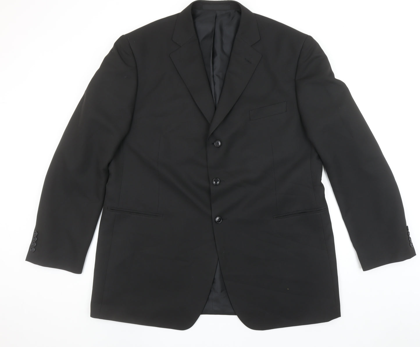 Marks and Spencer Men's Black 46L Classic Blazer Jacket