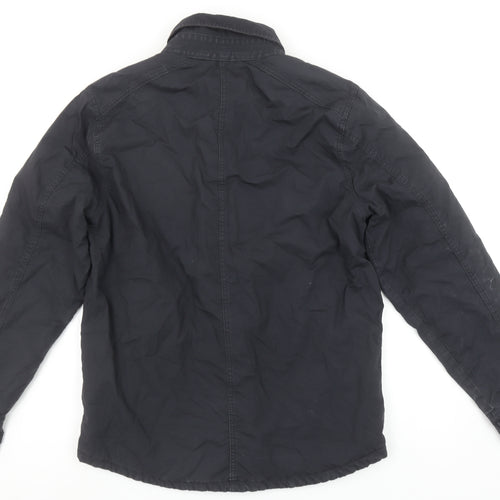 Abercrombie & Fitch Men's Black XS Lined Cotton Jacket