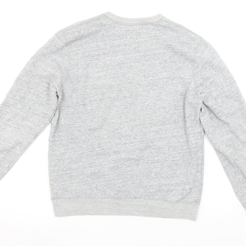 Jack Wills Men's Grey Crew Neck Sweatshirt M Regular Fit Pullover