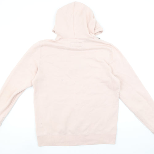 Abercrombie & Fitch Women's Beige Pullover Hoodie S Soft Fleece