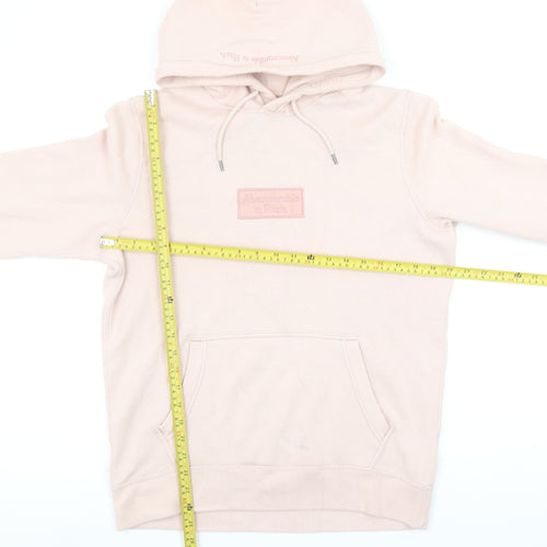 Abercrombie & Fitch Women's Beige Pullover Hoodie S Soft Fleece
