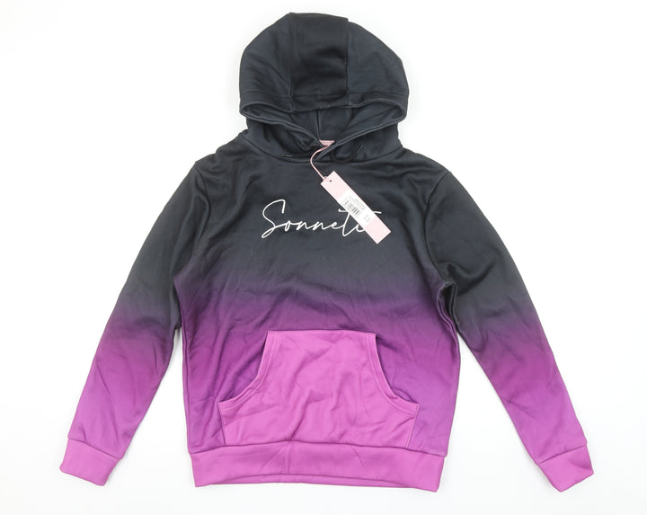 Sonneti Girls Multicoloured Pullover Hoodie 13-15 Years Graphic Hooded Sweatshirt