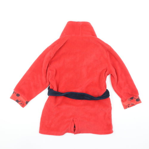 Cerdá Boys Red Mickey Mouse Fleece Robe 6 Years Disney Nightwear
