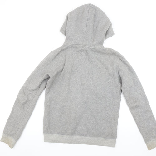 Jack Wills Women's Grey Size 8 Pullover Hoodie Sweatshirt