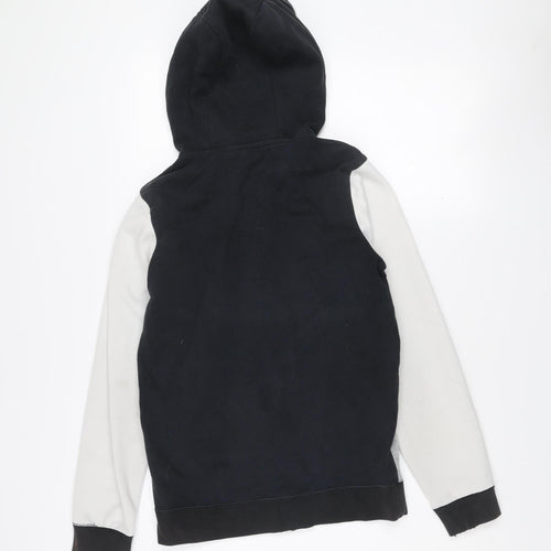 Nike Men’s XS Black Grey White Full Zip Hooded Jacket