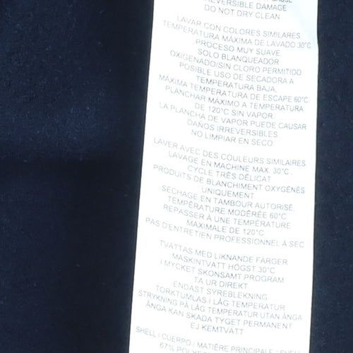 Mondetta Women's Navy Pullover Sweatshirt Medium Polyester Cotton Blend