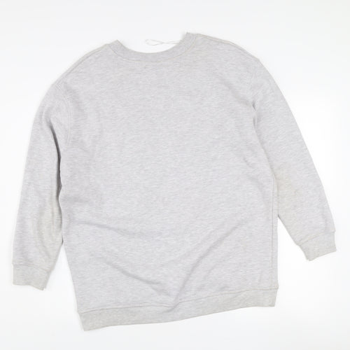 Harvard Grey Graphic Print Sweatshirt by Tu Women’s Size 10