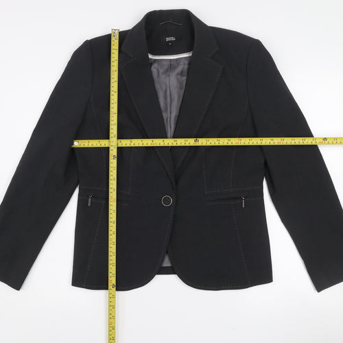 Marks and Spencer Womens Grey Size 14 Tailored Blazer Jacket