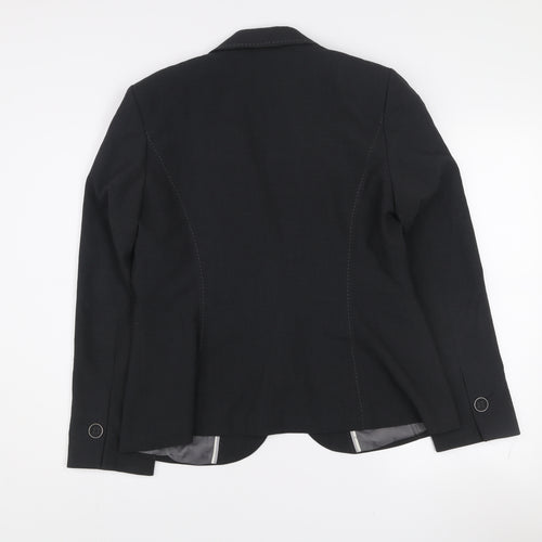 Marks and Spencer Womens Grey Size 14 Tailored Blazer Jacket