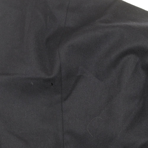 JFW Classics Womens Black Wool Double-Breasted Blazer Size 12