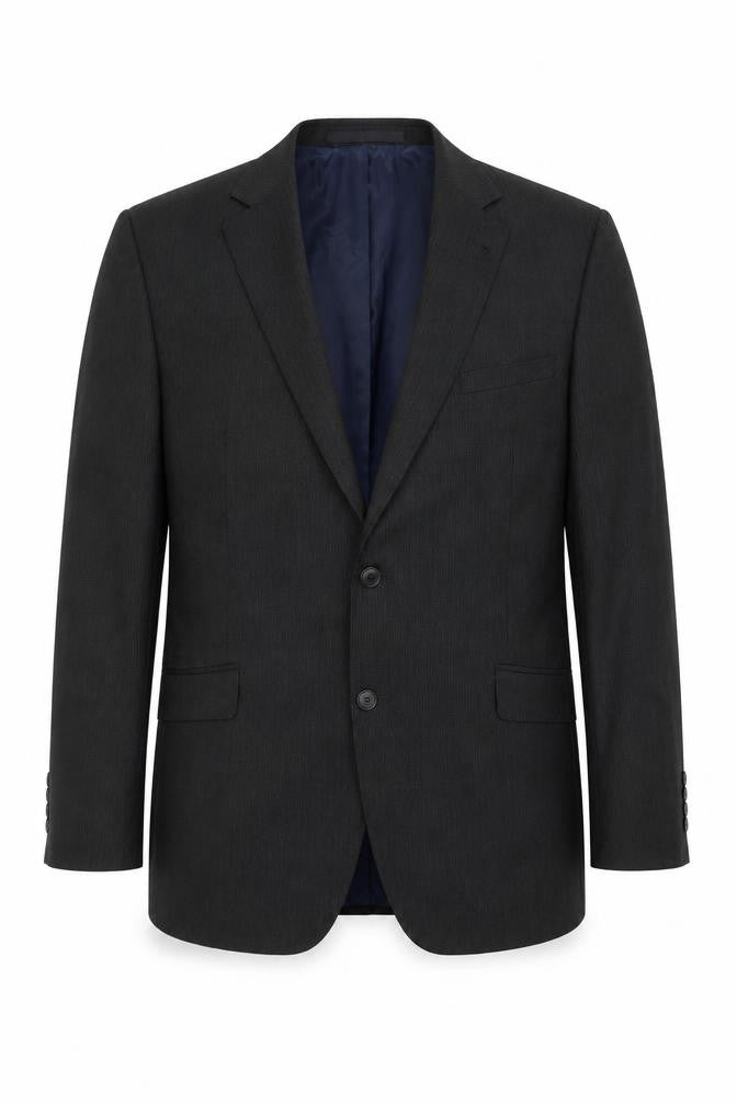 Marks & Spencer Men's Grey 44L Slim Fit Wool Blend Blazer Jacket