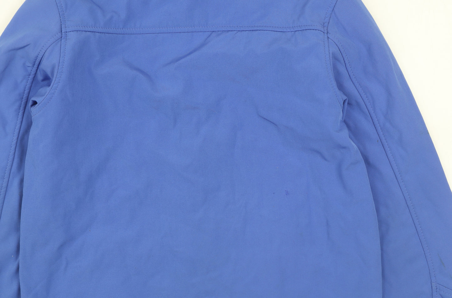 Mountain Warehouse Boys Blue Soft Shell Hooded Jacket 11-12 Years