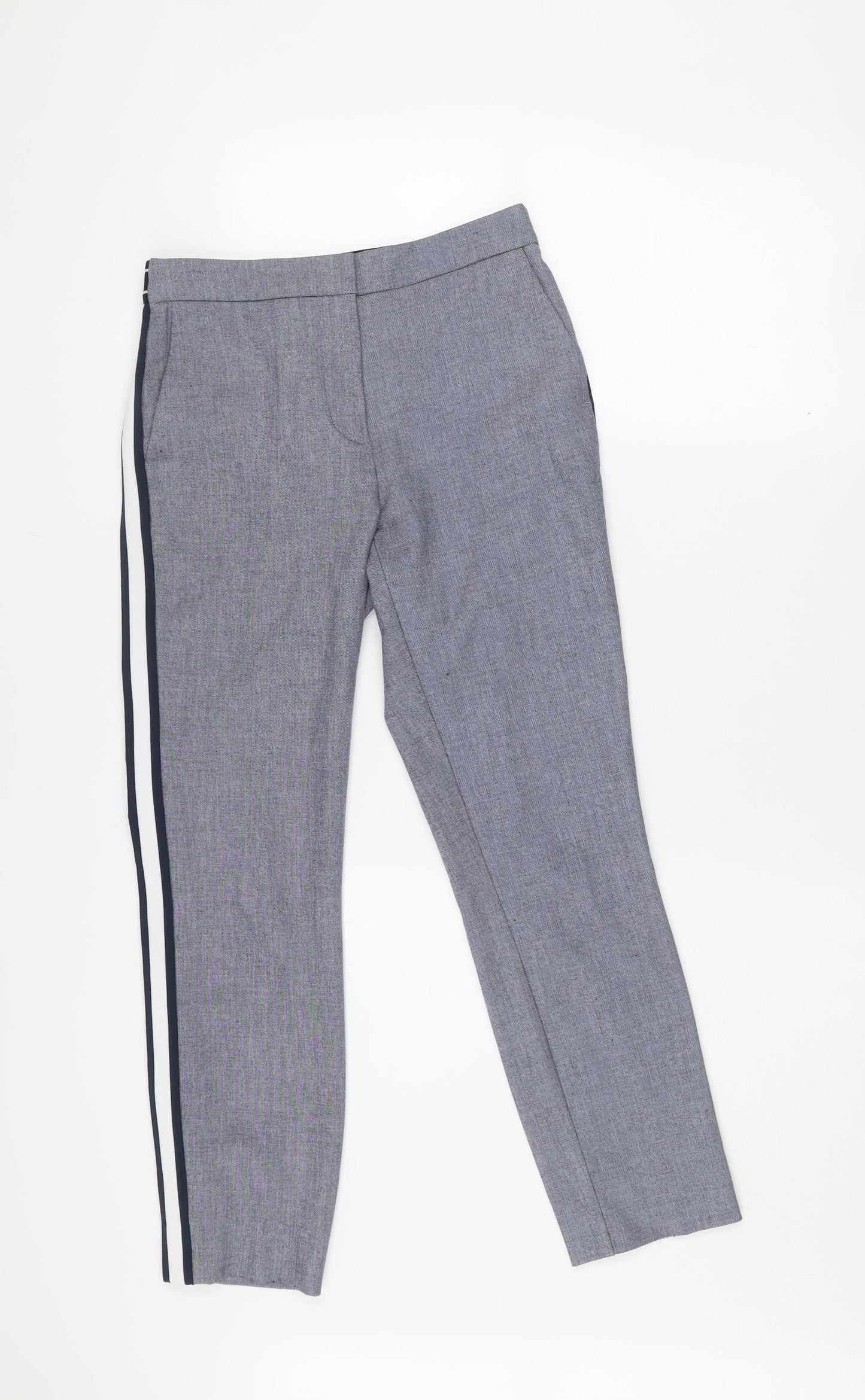ZARA BASIC Women's Grey Slim Fit Jogger Trousers Size S