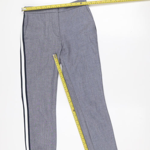 ZARA BASIC Women's Grey Slim Fit Jogger Trousers Size S