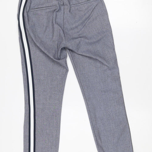 ZARA BASIC Women's Grey Slim Fit Jogger Trousers Size S