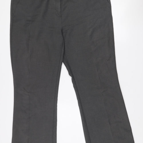 Next Men’s Grey Tailoring Dress Pants 18L Regular Fit Trousers