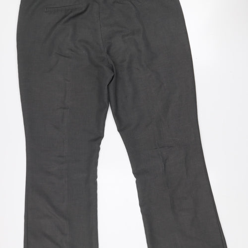 Next Men’s Grey Tailoring Dress Pants 18L Regular Fit Trousers