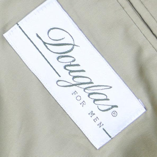 Douglas For Men Beige 42R Wool Single-Breasted Blazer Jacket