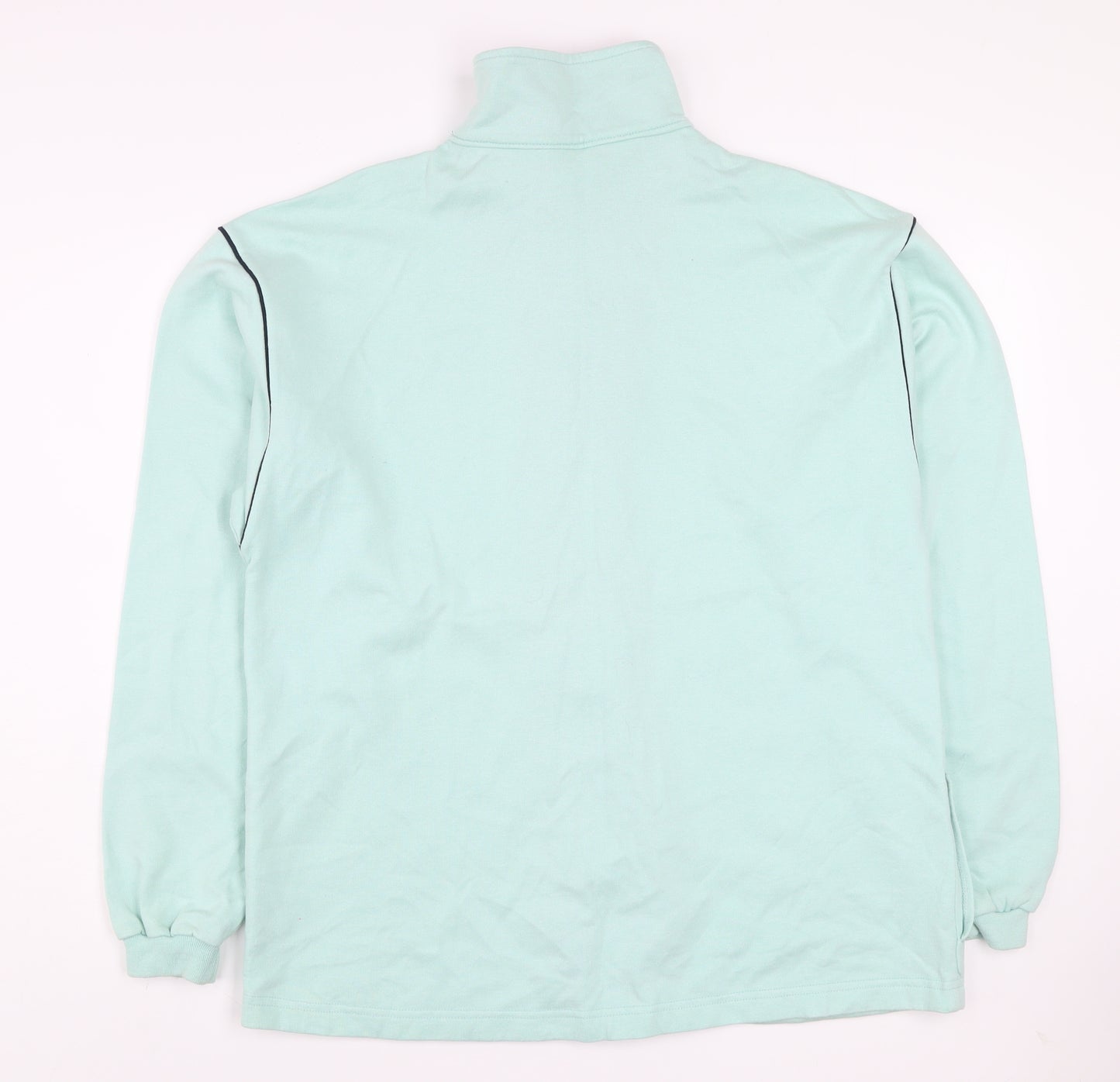 J.Rugo Women’s Mint Green Full Zip Sweatshirt XL Relaxed Fit