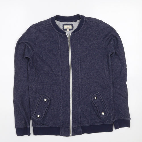 NEXT Womens Navy Blue Full Zip Sweatshirt Size 8