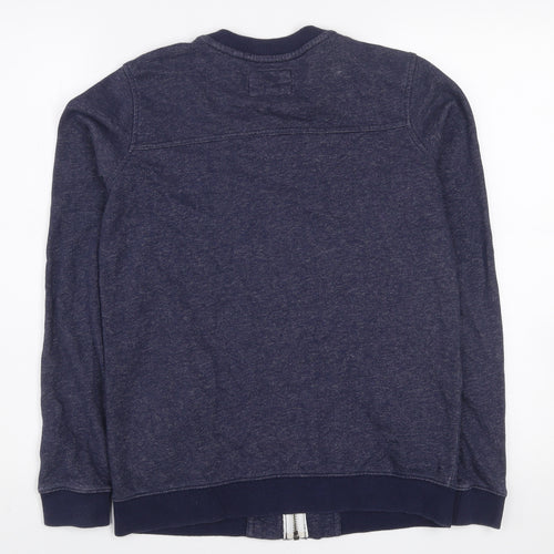 NEXT Womens Navy Blue Full Zip Sweatshirt Size 8