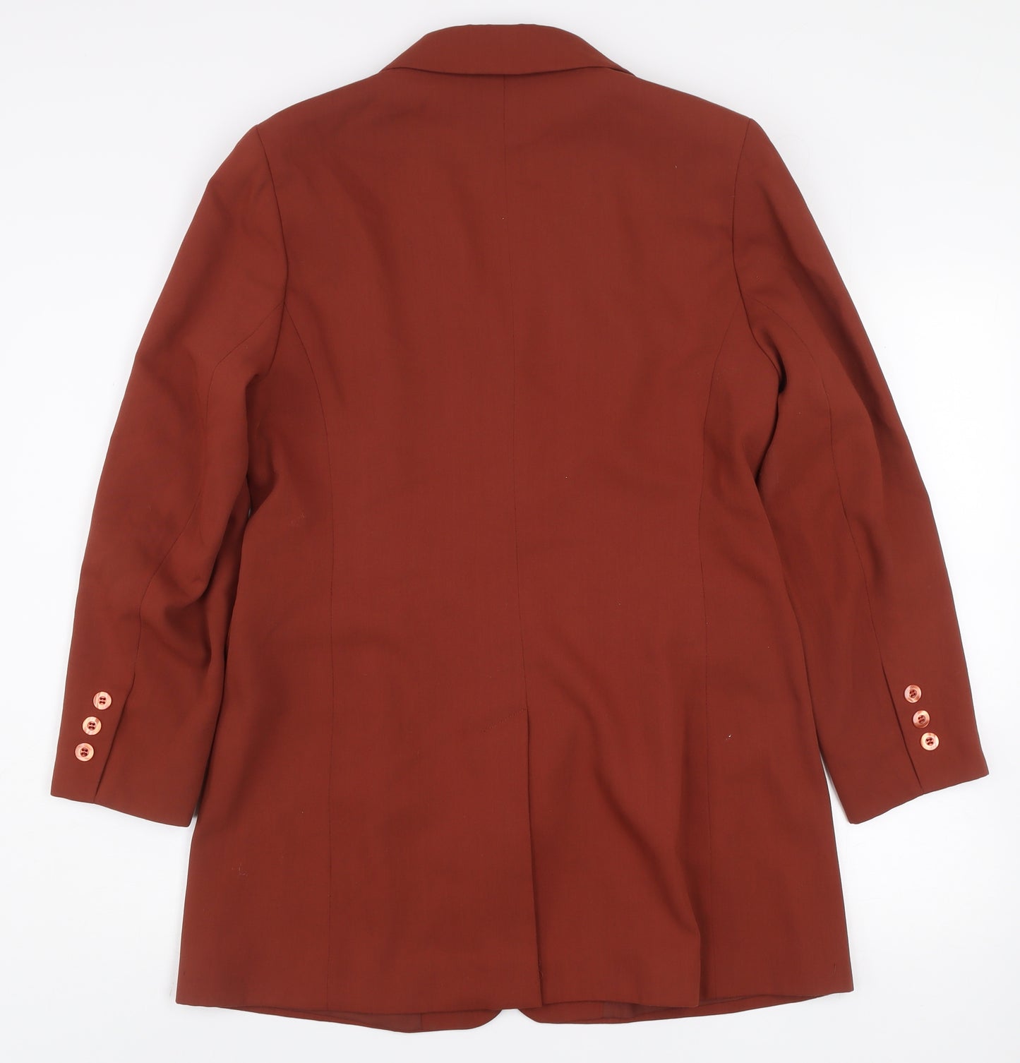 Modern Classics Women's Brown Size 12 Long Blazer Jacket