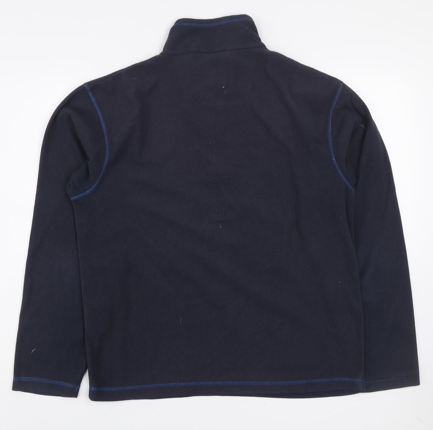 Regatta Mens Blue Fleece 1/4 Zip Pullover Sweatshirt M