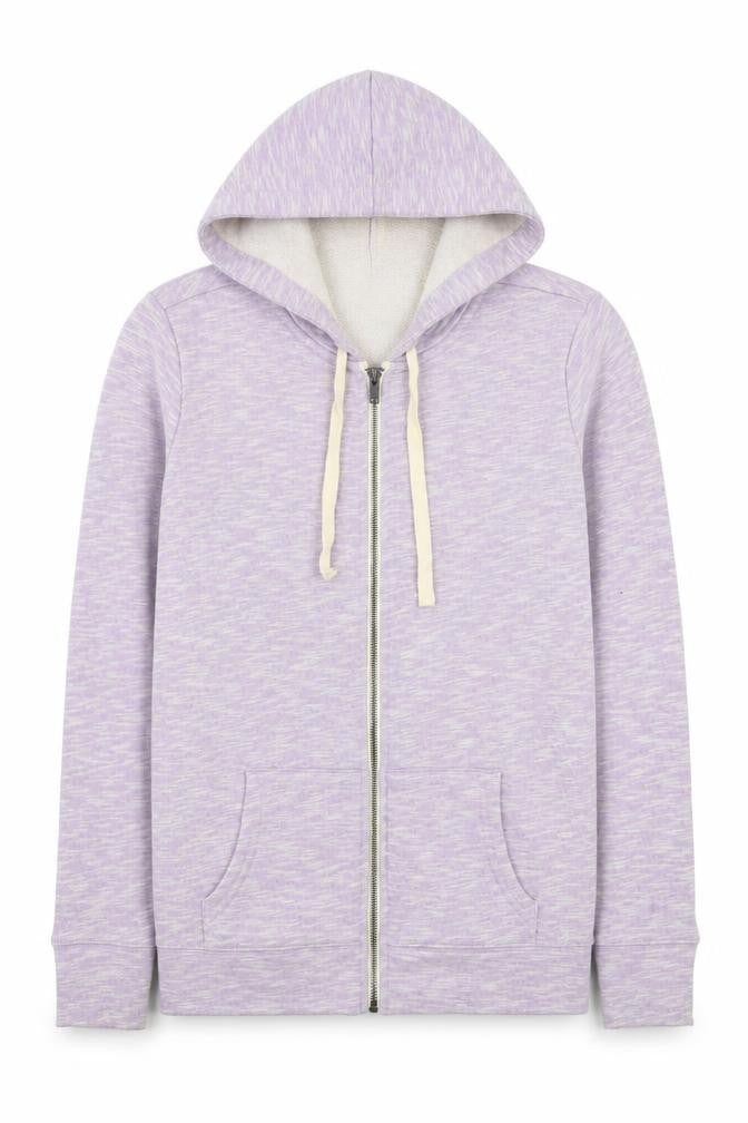 Gap Women Lilac Full Zip Hoodie Size Small Cotton Blend