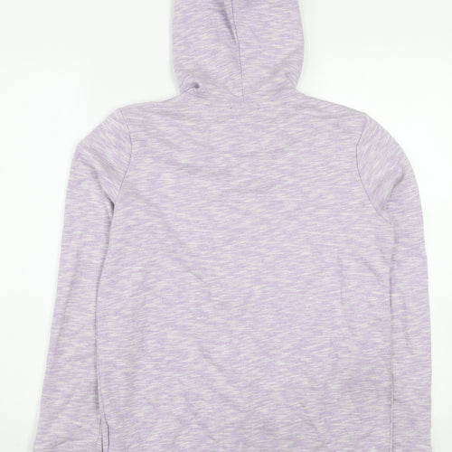 Gap Women Lilac Full Zip Hoodie Size Small Cotton Blend