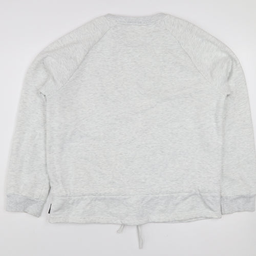 Trespass Womens Grey XL Pullover Sweatshirt Drawstring Hem Cotton Blend