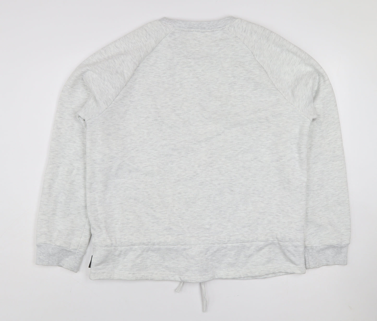 Trespass Womens Grey XL Pullover Sweatshirt Drawstring Hem Cotton Blend
