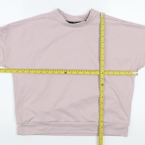 Nike Women’s Pink Dri-Fit Running Sweatshirt Size S Pullover