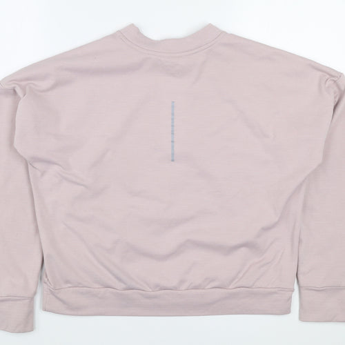 Nike Women’s Pink Dri-Fit Running Sweatshirt Size S Pullover