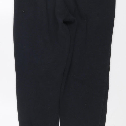 New Balance Men Black Jogger Sweatpants M Fleece Tapered Fit