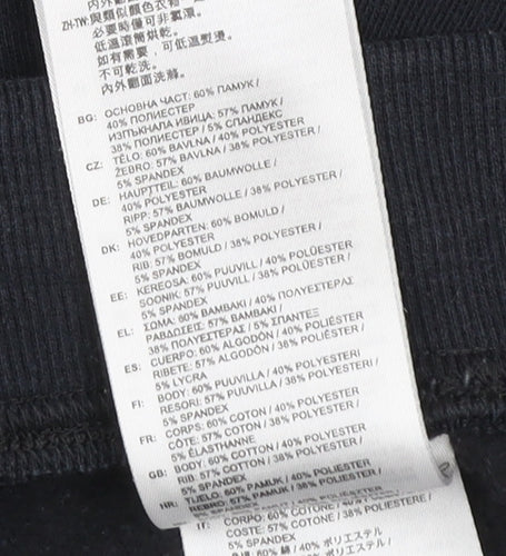 New Balance Men Black Jogger Sweatpants M Fleece Tapered Fit