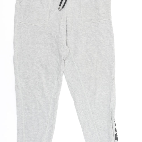 Ivy Park Women's Grey Jogger Sweatpants S Regular Fit Elastic Waist