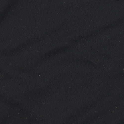 Nike Women’s Black Dri-FIT Pullover Hoodie Medium Logo Just Do It