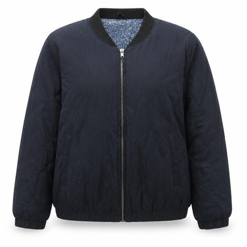 Jacqueline de Yong Women Black L Quilted Bomber Jacket Lightweight Casual