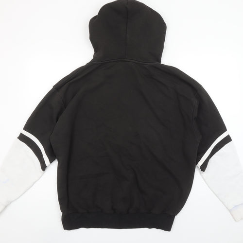 Beck & Hersey Men's Black Hoodie Pullover Logo Sports Style Size M