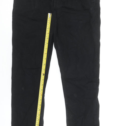 George Men's Black Slim Fit Jeans 30R Denim Stretch