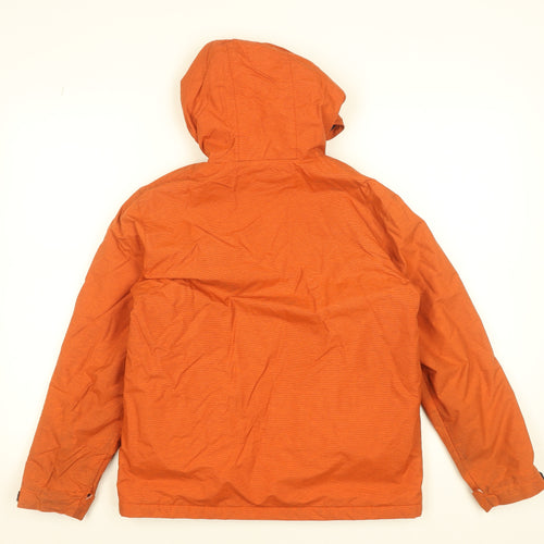 The Edge Boys Orange Hooded Puffer Jacket 11-12 Years Winter Coat