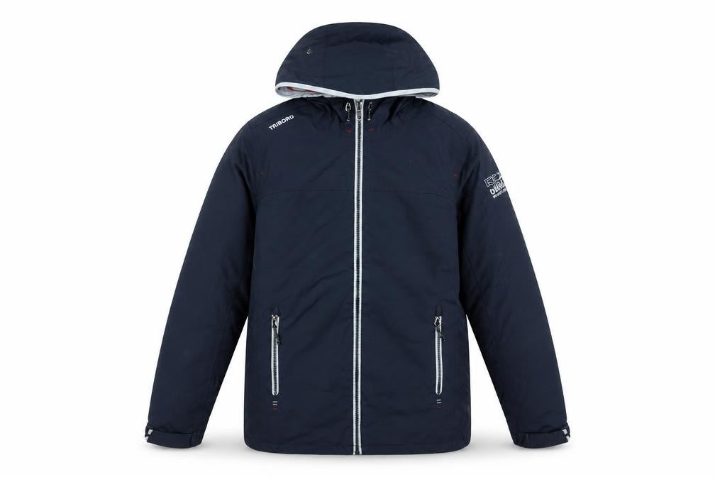 Tribord Boys Blue Waterproof Windbreaker Jacket 14 Years Hooded